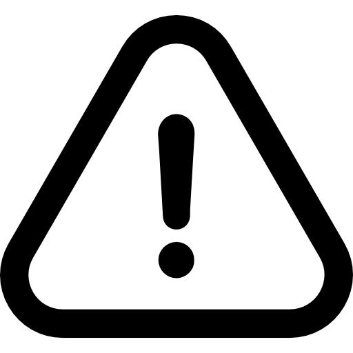 EQ Smile - Zahnarztpraxis - Warnsymbol